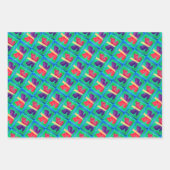 Farbenfrohe Butterfly | Filter | Grundlegende | Geschenkpapier Set (Vorderseite 2)