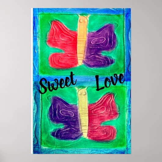 Farbenfrohe Butterfly | Filter | Grundlegende | Poster (Vorne)