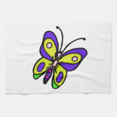 Farbenfrohe Butterfly Geschirrtuch (Horizontal)