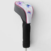 Farbenfrohe Butterfly Golf Head Cover Headcover (angewinkelt)