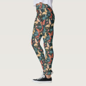 Farbenfrohe Butterfly-Inspirierte Leggings (Links)