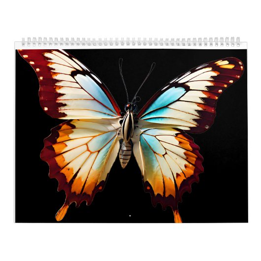 Farbenfrohe Butterfly Kalender (Titelbild)