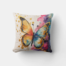 Farbenfrohe Butterfly Kissen
