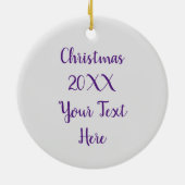 Farbenfrohe Butterfly-Malerei Keramik Ornament (Hinten)