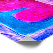 Farbenfrohe Butterfly | Miami Filter | Basic | Poster (Ecke)