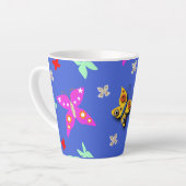 Farbenfrohe Butterfly Milchtasse (Linke Ecke)