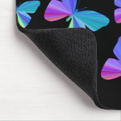 Farbenfrohe Butterfly Mouse Pad Mousepad (Ecke)