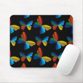 Farbenfrohe Butterfly Mouse Pad Mousepad (Mit Mouse)