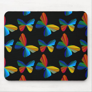 Farbenfrohe Butterfly Mouse Pad Mousepad