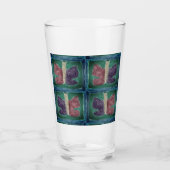 Farbenfrohe Butterfly | Nebelfilter | Basic | Glas (Vorderseite)