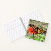 Farbenfrohe Butterfly Notizblock (Innenseite)