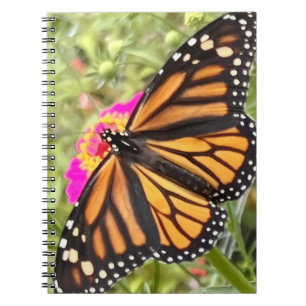 Farbenfrohe Butterfly Notizblock