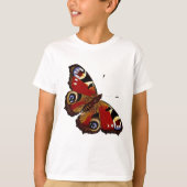 Farbenfrohe Butterfly T-Shirt (Vorderseite)