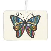Farbenfrohe Butterfly Thunder_Cove Autolufterfrischer (Rückseite)
