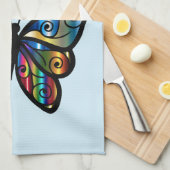 Farbenfrohe Butterfly Thunder_Cove Geschirrtuch (Viertel Falte)