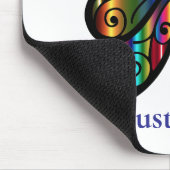 Farbenfrohe Butterfly Thunder_Cove Mousepad (Ecke)