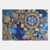 Farbenfrohe byzantinische Kunstschmiedetafeln Geschenkpapier Set (Vorderseite 2)