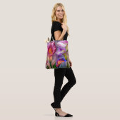 Farbenfrohe Calla-Lilien-Tragetasche Tasche (Am Model)