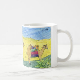 farbenfrohe Camels Kaffeetasse