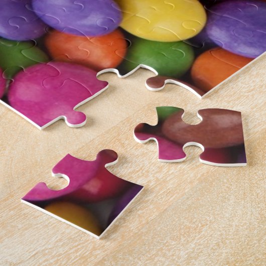 Farbenfrohe Candy Jigsaw Puzzle (Seite)