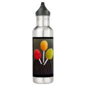 Farbenfrohe Candy Lover Foto Wasserflasche Edelstahlflasche (Rechts)