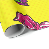 Farbenfrohe Candy Seamless Patternart, Pop, Süßigk Geschenkpapier (Rolleneckpunkt)