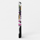 Farbenfrohe Candy Skull Case-Mate iPhone Case (Hinten/Links)