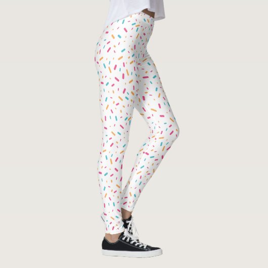 Farbenfrohe Candy Sprinkles | Benutzerdefiniert Leggings (Rechts)
