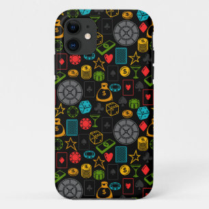 Farbenfrohe Casino Icons Case-Mate iPhone Hülle