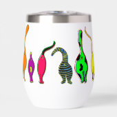 Farbenfrohe Cat Hintern (Vorderseite)