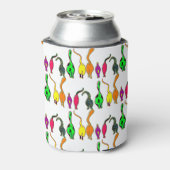 Farbenfrohe Cat Hintern Muster Dosenkühler (Kanne Rückseite)