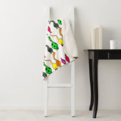 Farbenfrohe Cat Hintern Muster Sherpadecke (Beispiel)