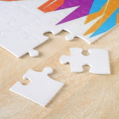 Farbenfrohe Cat Jigsaw Puzzle Geschenke (Seite)