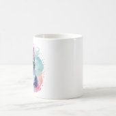 Farbenfrohe Cat-Tasse Kaffeetasse (Mittel)