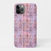 Farbenfrohe Cello Muster Case-Mate iPhone Hülle (Rückseite)