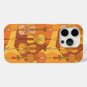 Farbenfrohe Cello Muster Case-Mate iPhone Hülle (Rückseite (Horizontal))