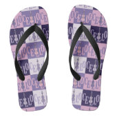 Farbenfrohe Cellos Pattern Badesandalen (Fußbett)