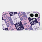 Farbenfrohe Cellos Pattern Case-Mate iPhone Hülle (Rückseite (Horizontal))