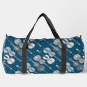 Farbenfrohe Cellos Pattern Duffle Bag (Vorderseite)