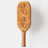 Farbenfrohe Cellos Pattern Pickleball Schläger (Links)