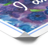 Farbenfrohe Chakra-Bekenntnisse Poster (Ecke)