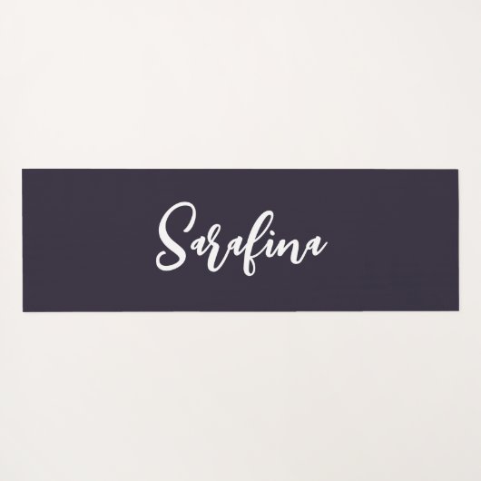 Farbenfrohe Chakra-Blume Personalisiert Yogamatte (Rückseite (Horizontal))