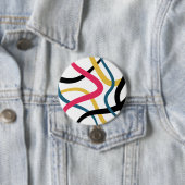 Farbenfrohe, chaotische, kühn lebendige moderne gr button (Beispiel)