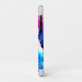 Farbenfrohe Chat Art Case-Mate iPhone Hülle (Hinten/Links)