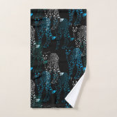 Farbenfrohe Cheetah Badhandtuch Set (Handtuch)