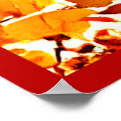 Farbenfrohe Chic Chroma Canopy Stilvolle Foliage Poster (Ecke)