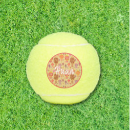 Farbenfrohe chinesische Laternen Tennisbälle