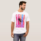 Farbenfrohe CICADA SURVIVOR Souvenir T-Shirt (Vorne ganz)