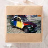 Farbenfrohe Citroen 2 CV (Insitu)