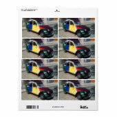 Farbenfrohe Citroen 2 CV (Vorne)